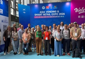 第十三届亚洲自助售货及智慧零售博览会在广州开幕，法国采购团莅临现场参观洽谈