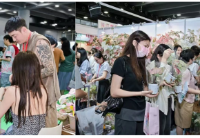热植花卉出圈！成都热植巡展绽放别样热带风情