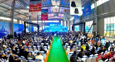 第五届永州•蓝山国际皮具箱包博览会启动仪式举行